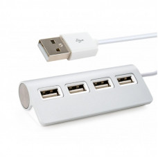 Концентратор Vinga USB 2.0 to 4*USB2.0 metal (VCPH2USB4)