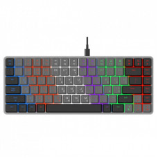 Клавиатура GamePro MK140R Red Swich Low Profile USB Dark Gray (MK140R)