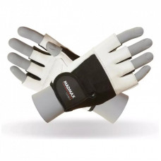 Перчатки для фитнеса MadMax MFG-444 Fitness White L (MFG-444-White_L)