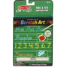 Набор для творчества Melissa&Doug Альбом царапок Буквы и цифры (MD9142)
