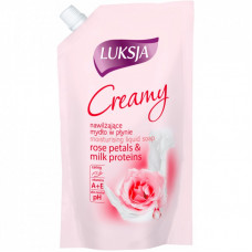 Жидкое мыло Luksja Creamy Rose Petal & Milk Proteins Refill 400 мл (5900998000417)