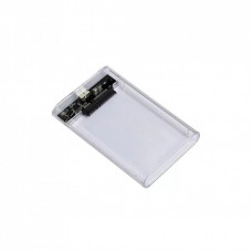 Карман внешний AgeStar 2.5", USB 3.2, 12.5mm /15mm HDD/SSD Transparent (3UB2P6C (Transparent))