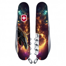 Нож Victorinox Huntsman Zodiac 91 мм Зірковий дракон (1.3713.3_Z3220p)