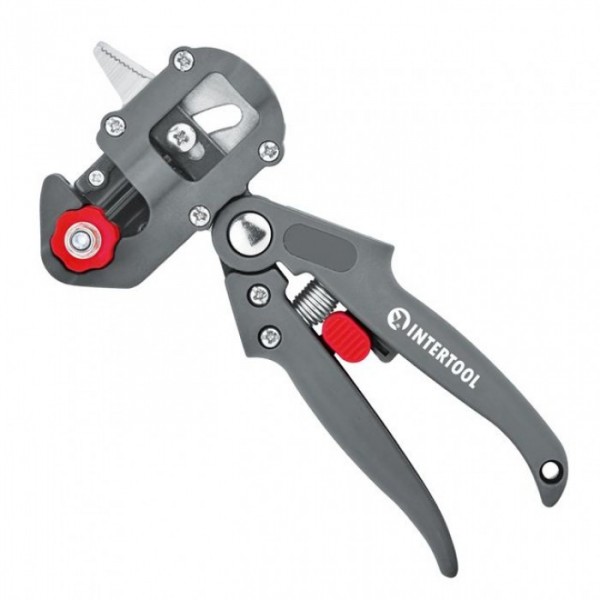Секатор для прививки 200мм, Carbon INTERTOOL FT-1020 (107974)