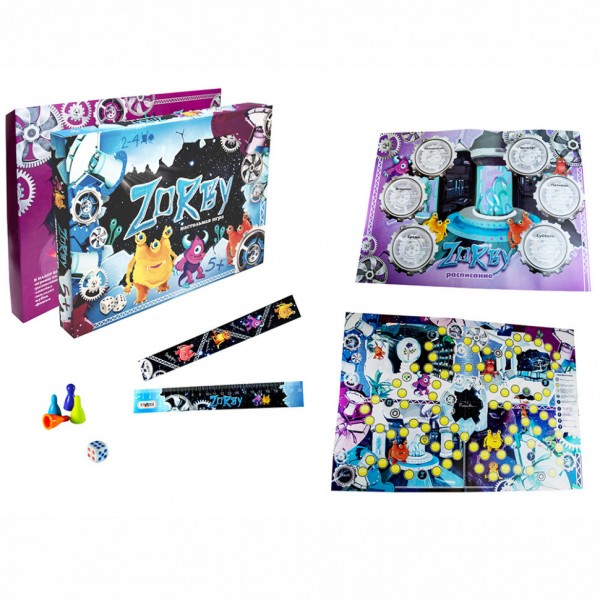 Настольная Игра-бродилка "Zorby" 30307 (рус.) Настольная Игра-бродилка "Zorby" 30307 (рус.)