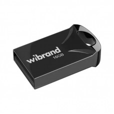 USB флеш накопитель Wibrand 16GB Hawk Black USB 2.0 (WI2.0/HA16M1B)