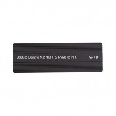 Карман внешний PowerPlant SSD Premium M.2 PCIe NGFF/NVMe USB3.2 (HC380510)