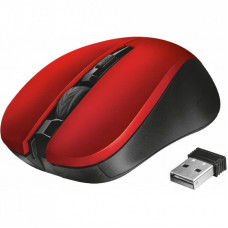 Мишка Trust Mydo Silent wireless mouse red (21871)