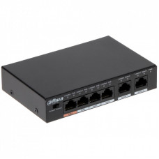 Коммутатор сетевой Dahua DH-PFS3006-4ET-60