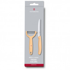 Набор ножей Victorinox SwissClassic Paring Set Tomato and Kiwi Light Orange (6.7116.23L92)