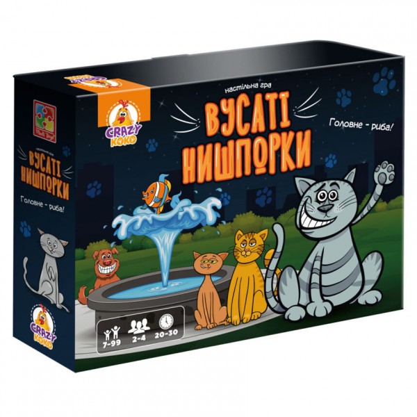 Настольная игра-бродилка "Усатые искатели" VT8055-44 с фигурками котов