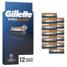 Сменные кассеты Gillette Fusion ProGlide 12 шт. (7702018440894/8006530028882)