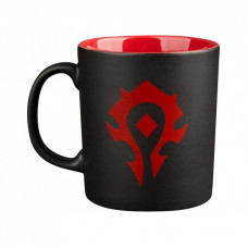 Чашка Jinx World of Warcraft Horde Logo Mug-One Size-Black/Red (JINX-6237)