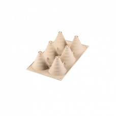 Форма для выпечки Silikomart Soffice Incanto "Серпантин" 180 x336 h70 мм, d60 мм, 6х100 мл (SOFFICE INCANTO)