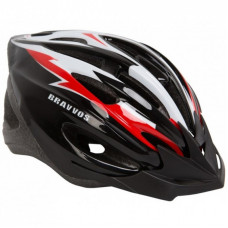 Шлем Velotrade HEL127 черно-бело-красный М (HEAD-002)