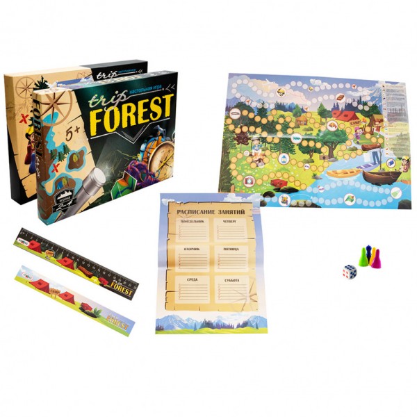 Настольная Игра-бродилка "Trip Forest" 30553 (рус.) Настольная Игра-бродилка "Trip Forest" 30553 (рус.)