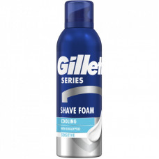 Пена для бритья Gillette Series Охлаждающая с эвкалиптом 200 мл (8001090872098)