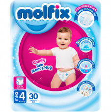 Подгузники Molfix Трусики 4 maxi 9-14 кг 30 шт (8690536842629)