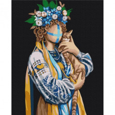 Картина по номерам "Украинка" ©Valeriya Macarenco Brushme BS53446 40x50 см