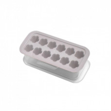 Форма для льда Stenson з контейнером 27 х 12 х 7.5 см Сіра (R92456 grey)