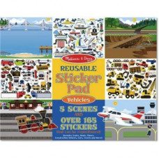 Набор для творчества Melissa&Doug многоразовые наклейки "Транспорт" (MD4199)