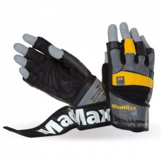 Перчатки для фитнеса MadMax MFG-880 Signature Black/Grey/Yellow XXL (MFG-880_XXL)