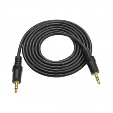 Кабель мультимедийный 3.5mm M to 3.5mm M 1.5m black Voltronic (YT-AUXGJ(M)/(M)-1.5-B)