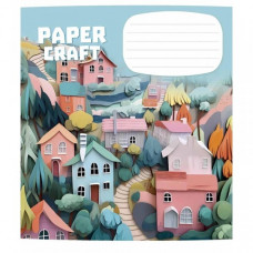Тетрадь ученическая «Paper craft» 012-3354K-2 в клеточку, 12 листов