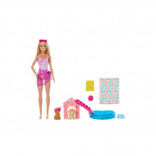 Кукла Barbie Бассейн для щенков (JBF35)