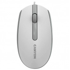 Мышка Canyon M-10 USB White Grey (CNE-CMS10WG)