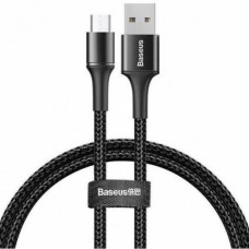 Кабель Baseus Halo Data Micro USB 3A 1м CAMGH-B01 Чёрный Оригинал (38794)