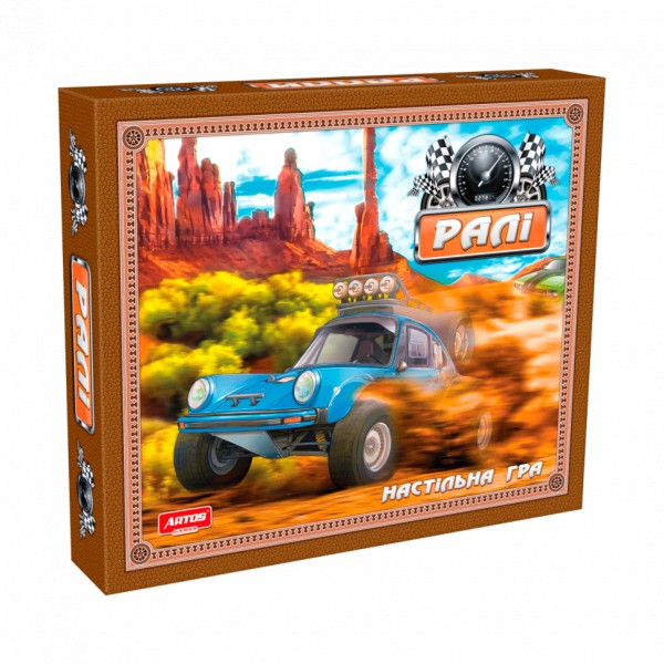 Настольная игра "Ралли" 0857 на укр. языке