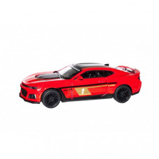 Детская модель машинки Chevrolet Camaro ZL1 2017 Kinsmart KT5399FW инерционная, 1:38 (Red)