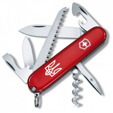 Нож Victorinox Camper Ukraine Red "Тризуб білий" (1.3613_T0010u)