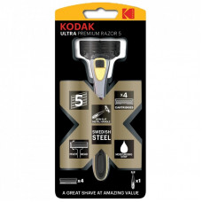 Бритва Kodak Ultra Premium 5 лезвий с 4 сменными картриджами (30421974)