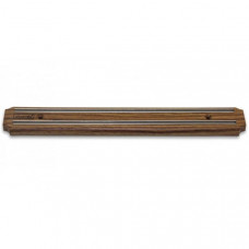 Магнітна планка Kamille Dark Wood 34см для ножів (109405)