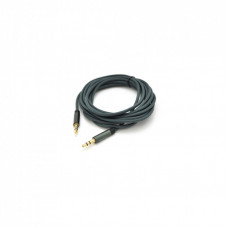 Кабель мультимедийный 3.5mm M to 3.5mm M 3.0m black VEGGIEG (YT-AUXGJ(M)/(M)-AB-3)
