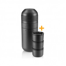 Аксессуар для кемпинговой кофеварки Wacaco Minipresso, резервуар 120мл + 3 кошики (MINI_KIT3)
