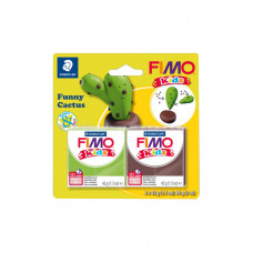 Набор для творчества Fimo Kids Кактус 2 цвета х 42 г (4007817057292)