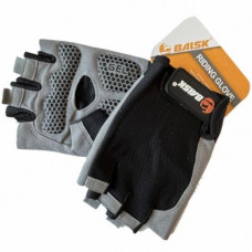 Велосипедные перчатки беспалые Baisk BSK-606 Riding Glove black-gray Размер L (107605)