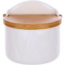 Цукорниця Ceram Bamboo Grace 12х11см з дерев'яною кришкою (111605)