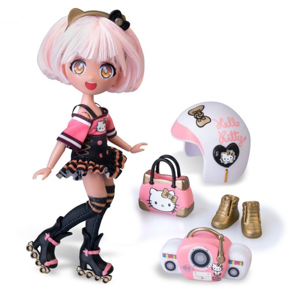 Детская кукла "Золотая Роллер Дива" 4SF Manga Dolls HKTF1000 серии "Hello Kitty" Детская кукла "Золотая Роллер Дива" 4SF Manga Dolls HKTF1000 серии "Hello Kitty"