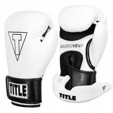 Боксерские перчатки Title Boxing Vegan Gloves White/Black 12 oz (VGFBG 12 oz WH/BK)