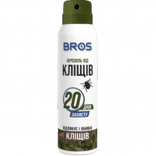 Аэрозоль от насекомых Bros от клещей 90 мл (5904517085121/5904517309982)