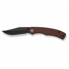 Нож Civivi Clingman, Burgundy G10, Darkwash (C23065-2)