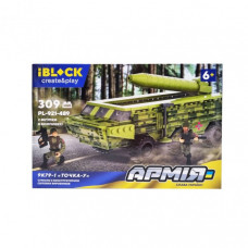 Конструктор Армия IBLOCK PL-921-489 с фигурками (9К79-1 "Точка-У")