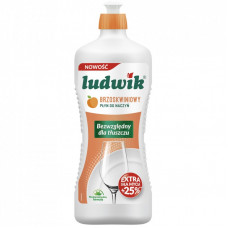 Средство для ручного мытья посуды Ludwik Персик 900 г (5900498028256)