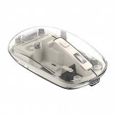 Мышка XO M12 Wireless Transparent/White (M12 White)