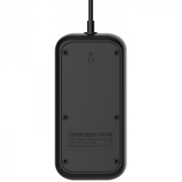 Сетевой фильтр-удлинитель LDNIO SE6403 6 розеток и 4 USB 2 м Чёрный (41805) Сетевой фильтр-удлинитель LDNIO SE6403 6 розеток и 4 USB 2 м Чёрный (41805)