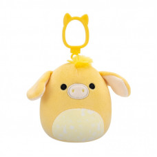 Брелок Squishmallows на клипсе - Ослик Гэвин 9 см (SQCP00461)